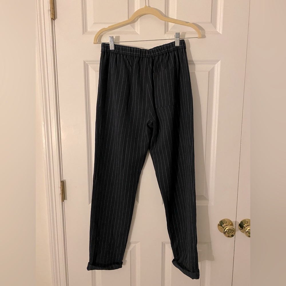 Urban Outfitters Blue pinstripe pants. Size XS. Never worn. Like new!